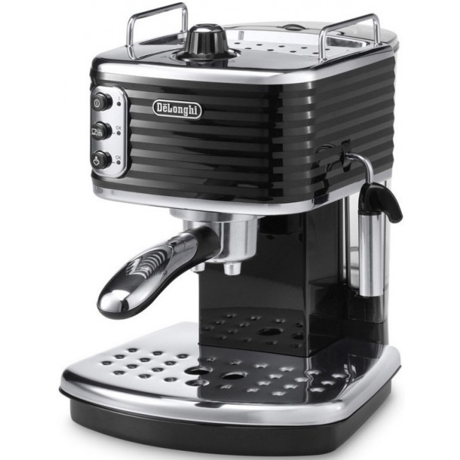 Рожковая кофеварка эспрессо Delonghi Scultura (ECZ 351.BK)