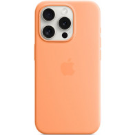 Чохол Apple для iPhone 15 Pro Silicone Case with MagSafe - Orange Sorbet (MT1H3)