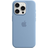 Чохол Apple для iPhone 15 Pro Silicone Case with MagSafe - Winter Blue (MT1L3)