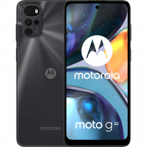 Смартфон Motorola Moto G22 4/64GB Cosmic Black (PATW0031)