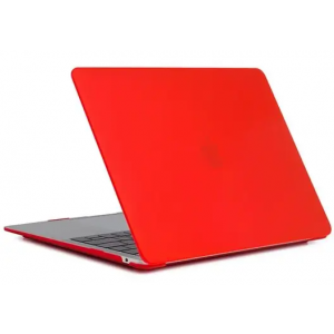 Чехол-накладка HardShell for MacBook Pro 13" M1/2020 Crystal - Red