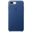 Чехол Apple iPhone 7 Plus Leather Case Sapphire (MPTF2), отзывы, цены | Фото 2