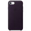 Чехол Apple iPhone 8 Leather Case Dark Aubergine (MQHD2), отзывы, цены | Фото 2