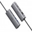 Адаптер Wiwu A11312H USB3.0*3+SD+TF+HDMI*2+VGA+RJ45+PD+3.5 Gray, отзывы, цены | Фото 2