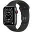 Apple Watch Series 6 GPS + LTE 44mm Space Gray Aluminum Case with Black Sport Band (M07H3/MG2E3), отзывы, цены | Фото 2
