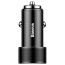 Автомобильное ЗУ Baseus Small Screw 3.4A Dual-USB Type-C Car Charging Set Black (TZXLD-B01), отзывы, цены | Фото 2