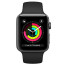 Apple Watch Series 3 GPS 42mm Space Gray Aluminum Case with Black Sport Band (MQL12), отзывы, цены | Фото 3
