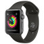 Apple Watch Series 3 GPS 42mm Space Gray Aluminum Case with Gray Sport Band (MR362), отзывы, цены | Фото 2