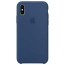Чехол Apple iPhone X Silicone Case Blue Cobalt (MQT42), отзывы, цены | Фото 2