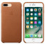 Чехол Apple iPhone 8 Plus Leather Case Saddle Brown (MQHK2), отзывы, цены | Фото 6