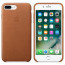 Чехол Apple iPhone 8 Plus Leather Case Saddle Brown (MQHK2), отзывы, цены | Фото 4