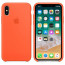 Чехол Apple iPhone X Silicone Case Orange (Original HC), отзывы, цены | Фото 4