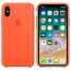 Чехол Apple iPhone X Silicone Case Orange (Original HC), отзывы, цены | Фото 5