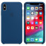 Чехол Apple iPhone Xs Max Silicone Blue Horizon (MTFE2), отзывы, цены | Фото 5