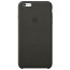 Чехол Apple iPhone 6 Plus Leather Case Black (MGQX2)