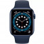 Apple Watch Series 6 GPS 40mm Blue Aluminum Case with Deep Navy Sport Band (MG143), отзывы, цены | Фото 4