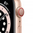 Apple Watch Series 6 GPS + LTE 44mm Gold Aluminum Case with Pink Sand Sport Band (M07G3/MG2D3), отзывы, цены | Фото 3