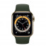 Apple Watch Series 6 GPS + LTE 40mm Gold Stainless Steel Case w.Cyprus Green Sport Band (M06V3), отзывы, цены | Фото 3