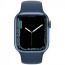 Apple Watch Series 7 41mm GPS Blue Aluminum Case With Blue Sport Band (MKN13), отзывы, цены | Фото 2