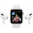 Apple Watch Series SE GPS 44mm Silver Aluminum Case with White Sport Band (MYDQ2), отзывы, цены | Фото 8
