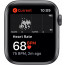 Apple Watch Series SE GPS 44mm Spase Gray Aluminum Case with Black Sport Band (MYDT2), отзывы, цены | Фото 5