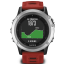 Смарт-часы Garmin Fenix 3 Multisport Training GPS Watch Silver with Red Band (010-01338-05)