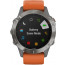 Смарт-часы Garmin Fenix 6 Sapphire Titanium with Ember Orange Band (010-02158-13), отзывы, цены | Фото 3