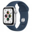 Apple Watch Series SE GPS 40mm Silver Aluminum Case Abyss Blue Sport Band (MKNY3), отзывы, цены | Фото 4