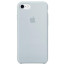 Чехол Apple iPhone 7 Silicone Case Mist Blue (MQ582)