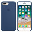 Чехол Apple iPhone 8 Plus Silicone Case Blue Cobalt (MQH02), отзывы, цены | Фото 4