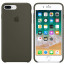 Чехол Apple iPhone 8 Plus Silicone Case Dark Olive (Original HC), отзывы, цены | Фото 4