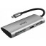 Адаптер Wiwu Alpha 731HP  3*USB, HDMI 4K, Type c, SD, micro SD Gray, отзывы, цены | Фото 2