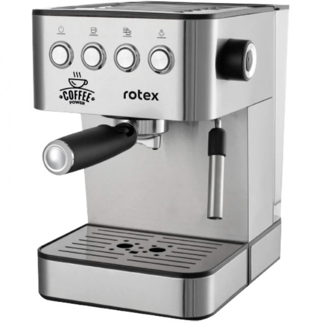 Рожковая кофеварка эспрессо Rotex [RCM850-S Power Espresso]