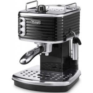 Рожковая кофеварка эспрессо Delonghi Scultura (ECZ 351.BK)