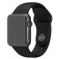 Ремешок Apple Watch 38mm Sport Band Steel Pin Black With Space Gray (MJ4G2)
