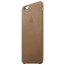 Чехол Apple iPhone 6s Plus Leather Case Brown (MKX92)