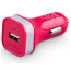 Автомобильное зарядное устройство Momax XC 1A 2-USB (Pink) (SXDP)