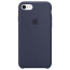 Чехол Apple iPhone 7 Silicone Case Midnight Blue (MMWK2)